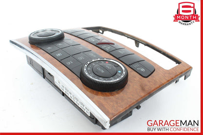 07-12 Mercedes X164 GL450 GL550 A/C AC Heater Climate Control Switch Trim Panel