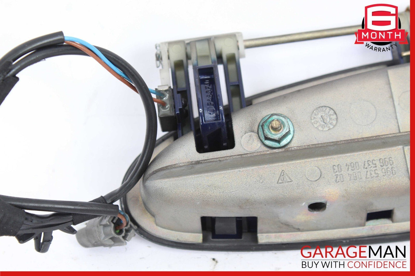 97-04 Porsche Boxster 986 Front Right Side Exterior Door Handle Assy Blue OEM