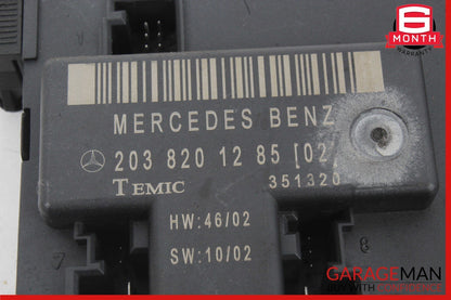 01-07 Mercedes W203 C230 C240 C55 AMG Front Right Door Control Module Unit