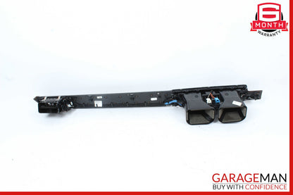 10-13 Mercedes W212 E350 Center Dashboard Dash Trim Molding Wood OEM