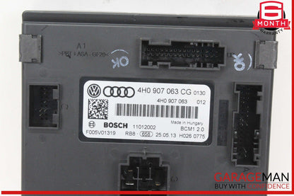 12-18 Audi A6 S6 A7 S7 On Board Supply Body Control Module Unit 4H0907063CG OEM