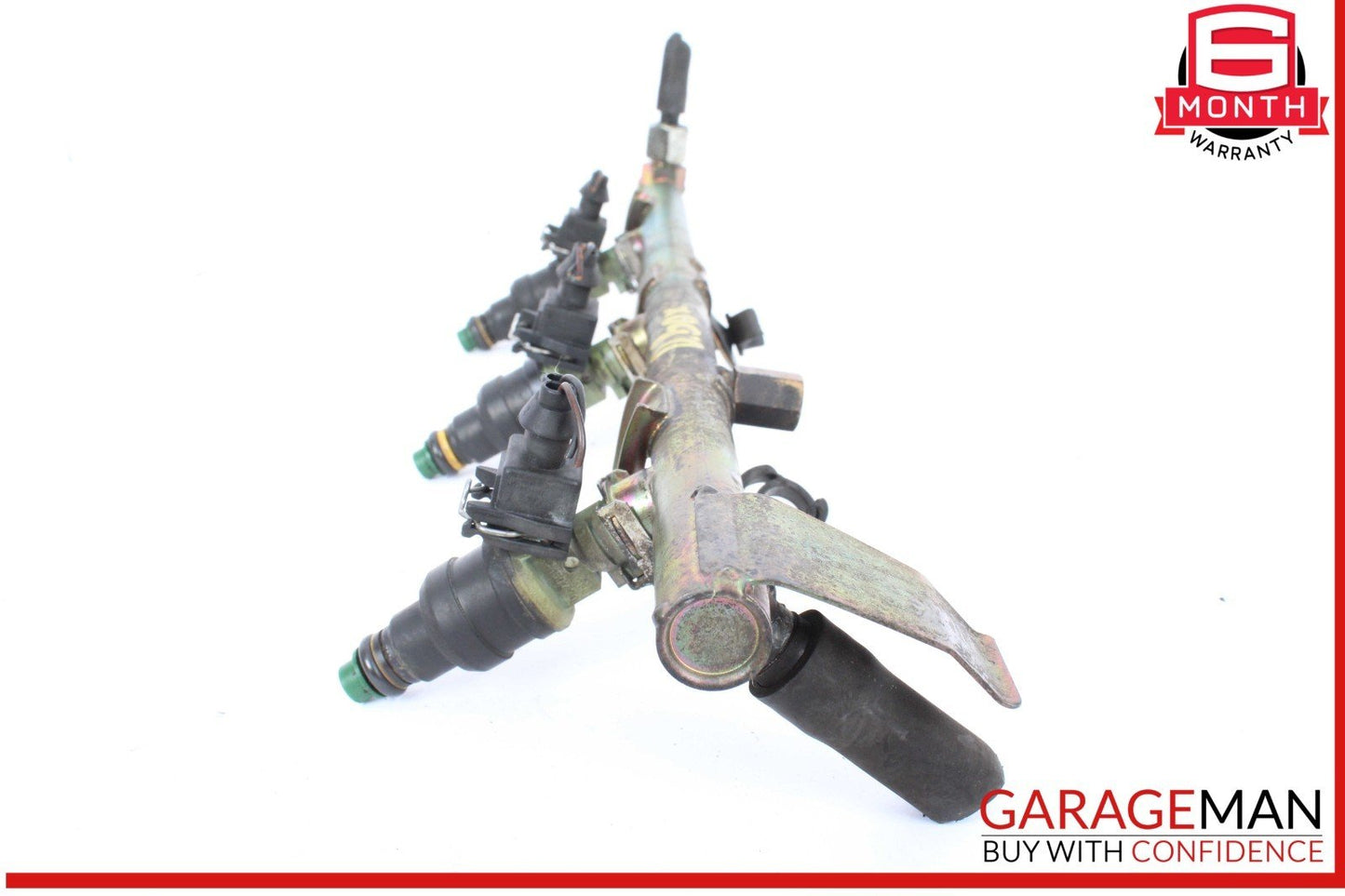 97-04 Porsche Boxster 986 Fuel Injection Rail w/ Injectors 99611003503 OEM