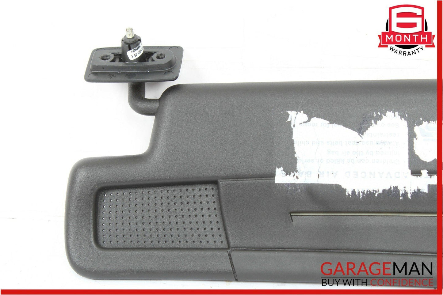 05-11 Mercedes R171 SLK350 Front Right Side Sun Visor Sunvisor Shade Cover Black