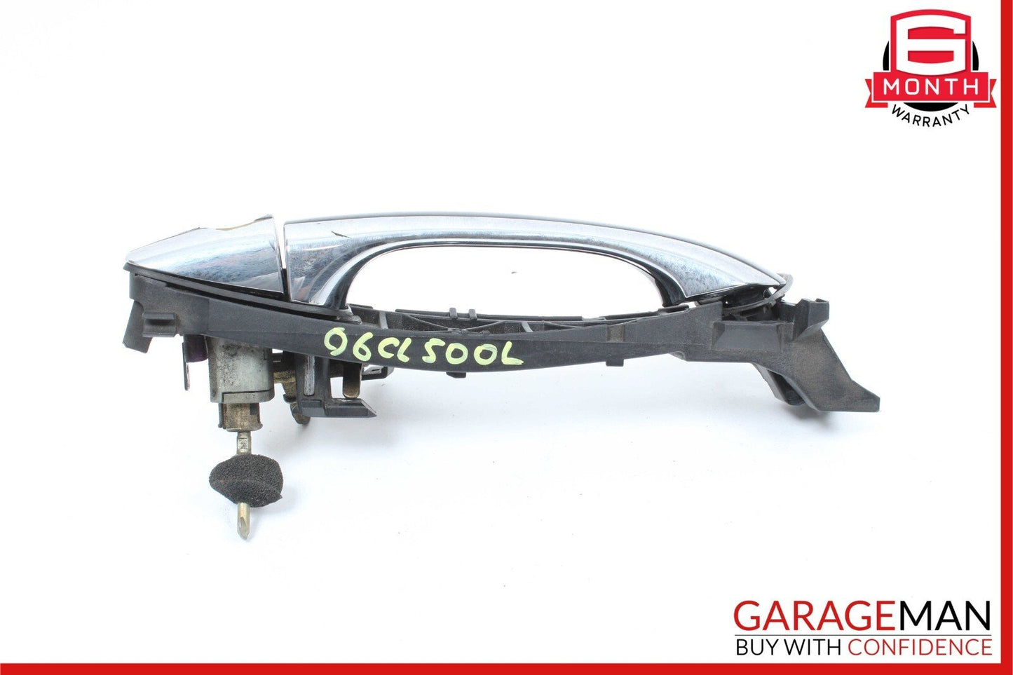 00-06 Mercedes W215 CL500 S55 AMG Front Left Side Exterior Door Handle Black OEM