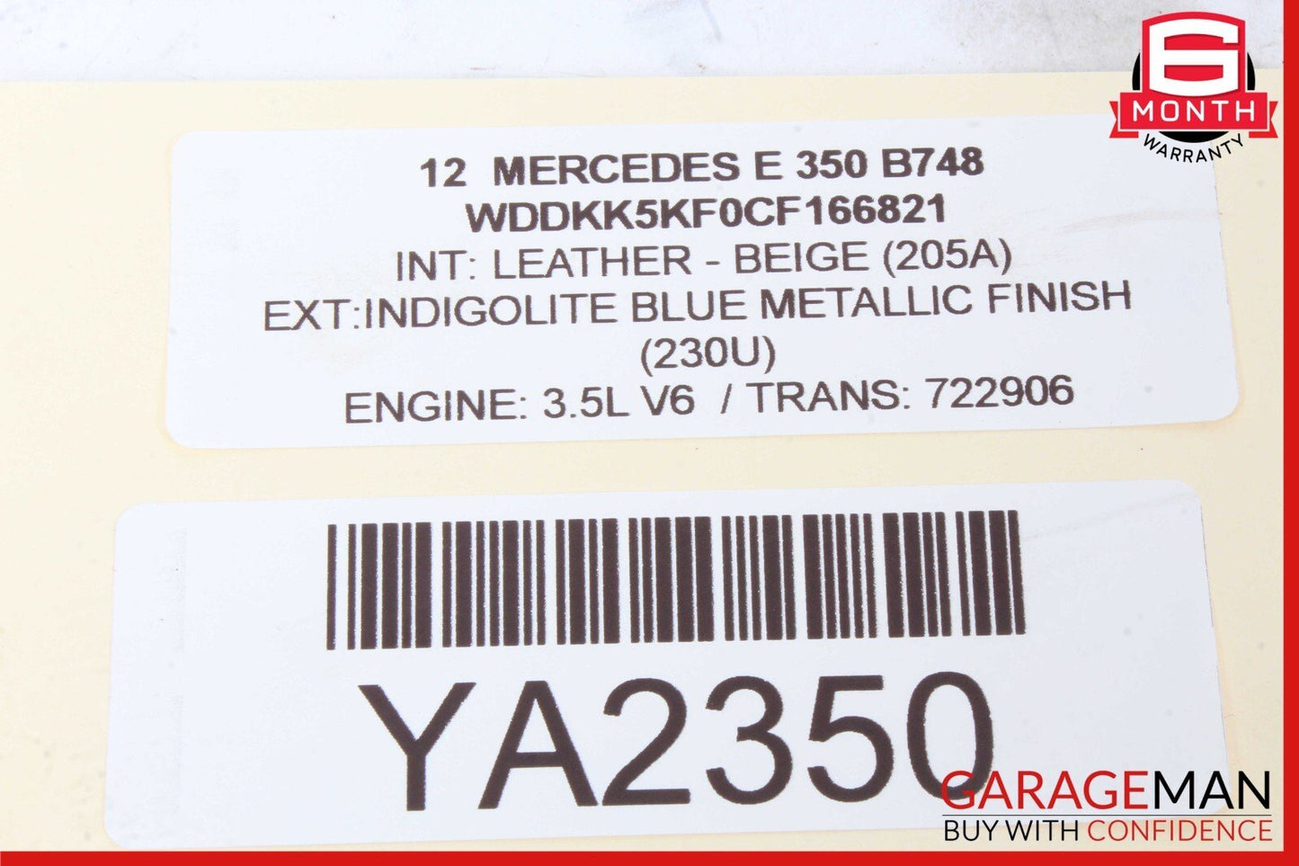 10-13 Mercedes W207 E350 Front Left Dash AC A/C Air Vent Trim Grille Cover OEM