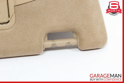 Mercedes W221 S550 S600 CL550 Front Right Sun Visor Shade Sunvisor Suede Brown