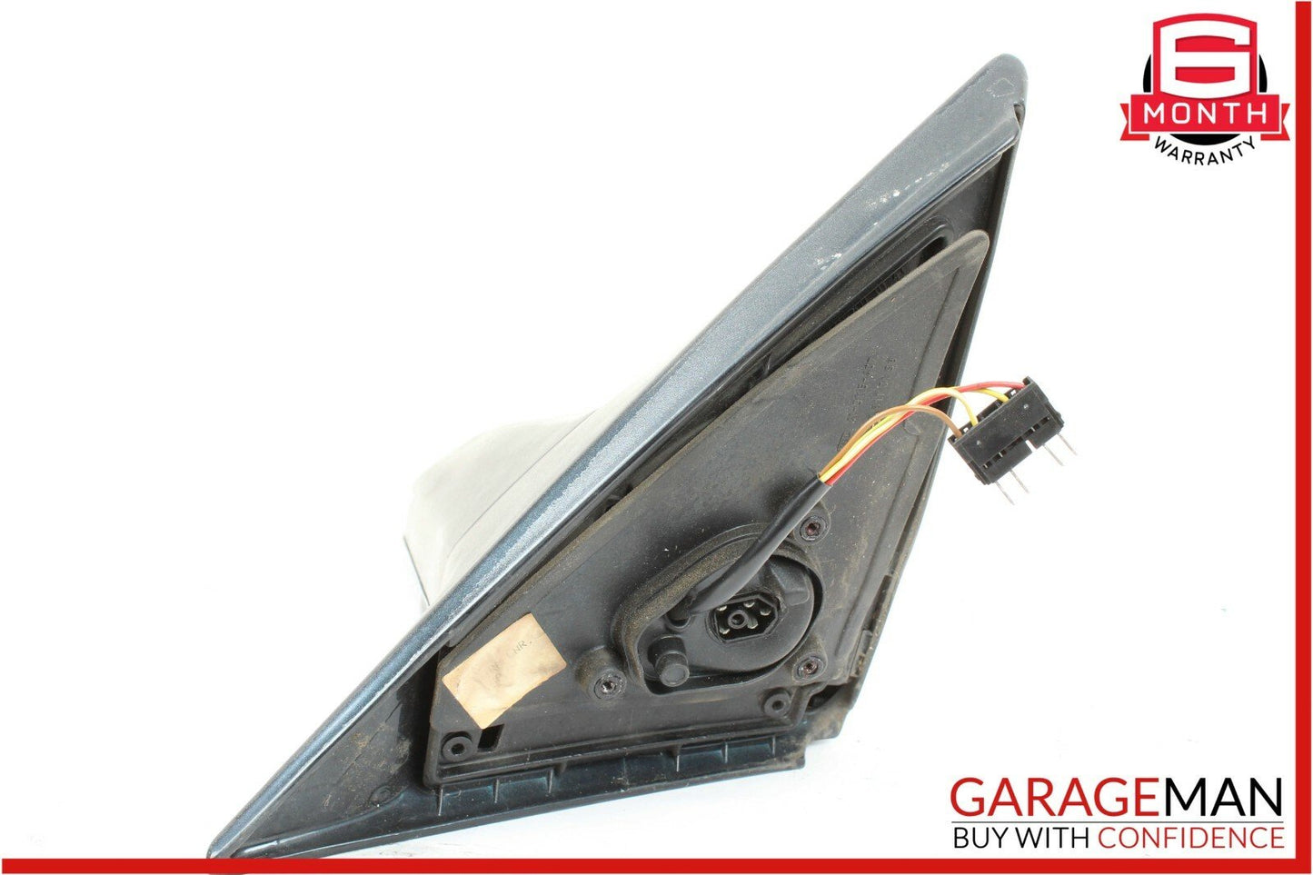 90-96 Mercedes R129 SL500 Front Left Side Mirror Rear View Door Green Black OEM