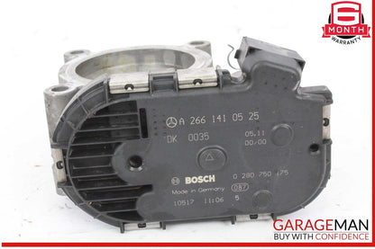 12-15 Mercedes W204 C250 SLK250 M271 Engine Throttle Body 2661410525 OEM