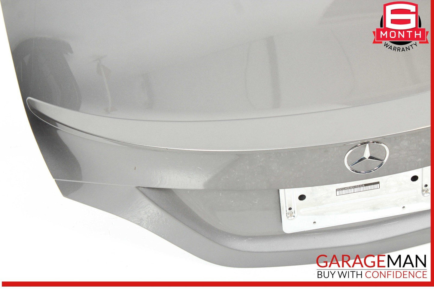 14-19 Mercedes W117 CLA250 Rear Trunk Lid Deck Shell Panel Cover Mountain Grey