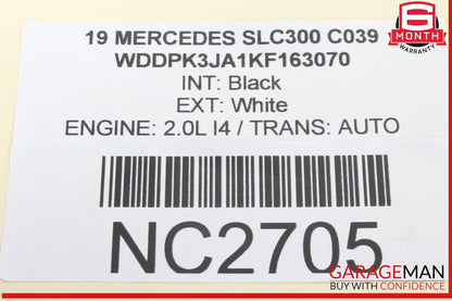 12-20 Mercedes R172 SLC300 Rear Left / Right Suspension Upper Control Arm