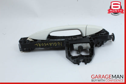 08-14 Mercedes X204 GLK350 Rear Left Side Exterior Door Handle White OEM