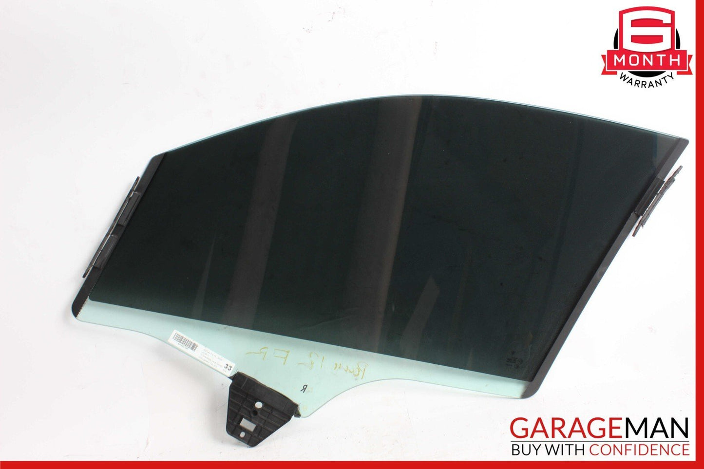 10-16 Porsche Panamera 970 Front Right Passenger Side Door Window Glass OEM