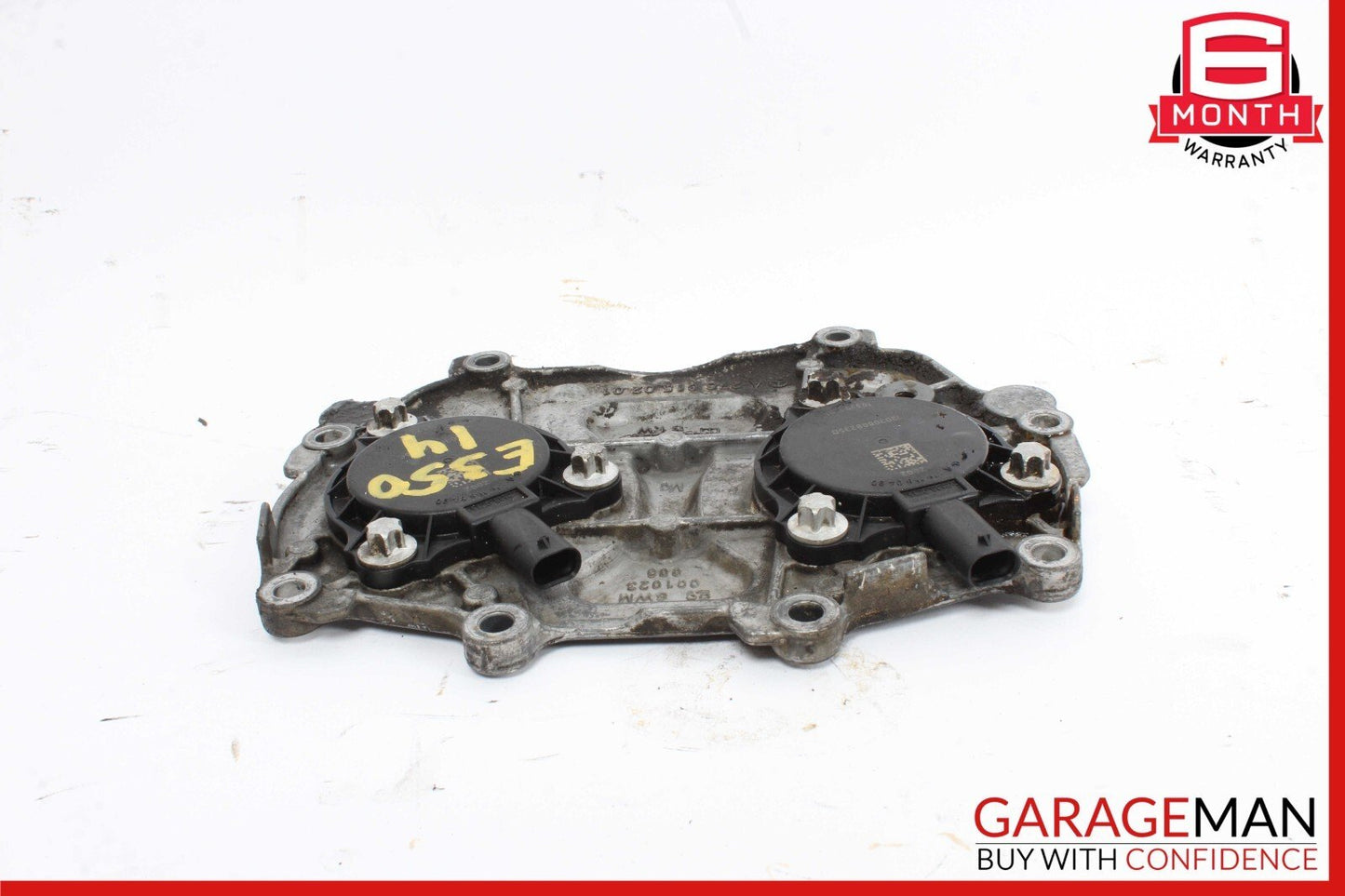 12-18 Mercedes W212 E350 E550 Front Left / Right Engine Timing Chain Cover Plate
