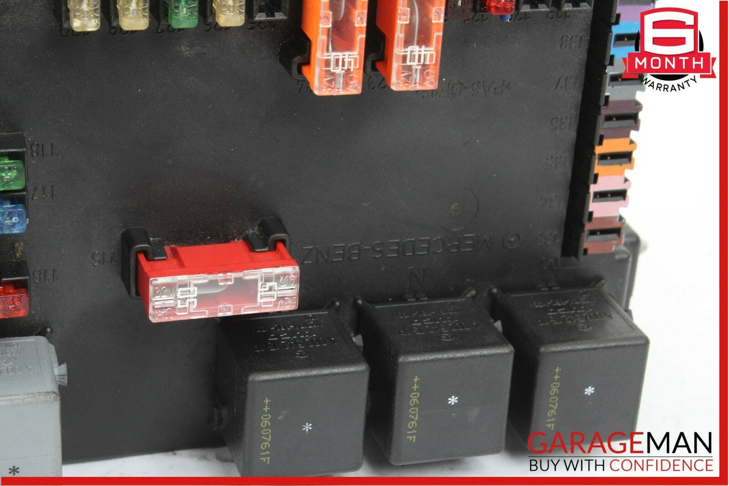 07-13 Mercedes S550 CL550 Rear Trunk Fuse SAM Relay Box Block Assembly