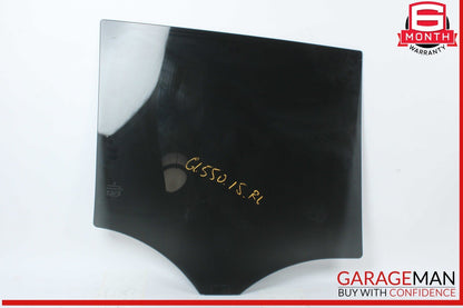 13-19 Mercedes X166 GL550 GLS550 Rear Left Driver Side Door Window Glass OEM