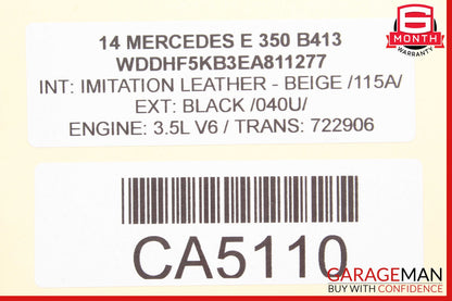Mercedes W212 E350 SLK250 C350 Seat Control Module Front Right Side OEM