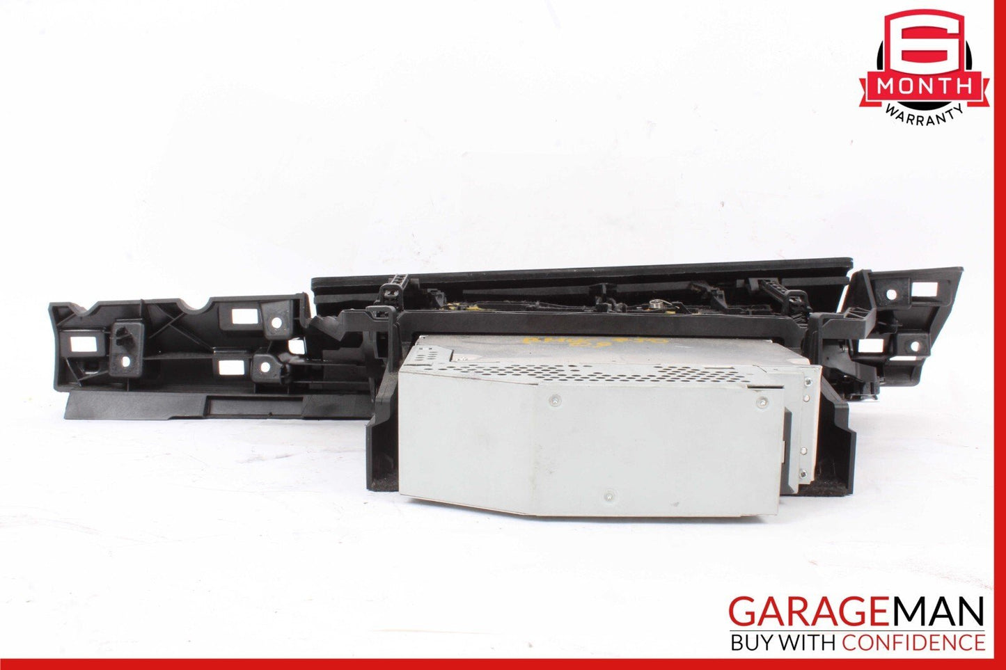 09-15 BMW 750i 750Li Dash DVD Changer Housing Panel Wood Trim Cover OEM