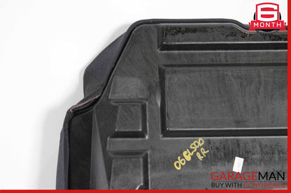 00-06 Mercedes W215 CL500 CL600 Rear Right Lower Bottom Seat Cushion Cover Black