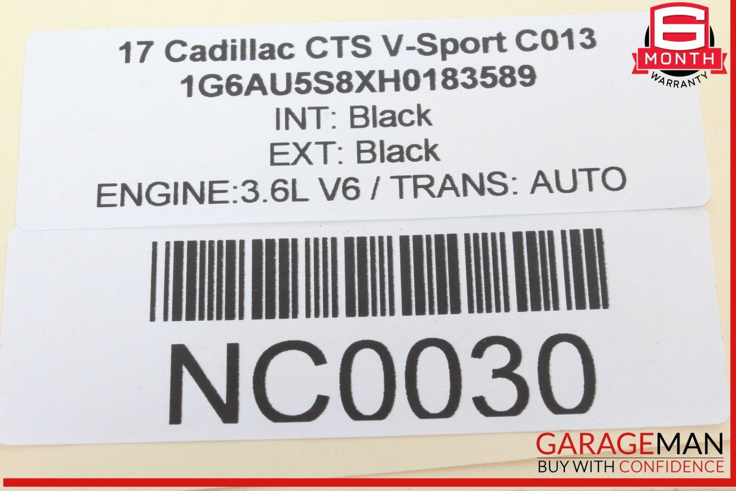 14-19 Cadillac CTS V-Sport Front Right Passenger Side Door Lock Latch Actuator