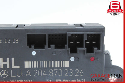 08-14 Mercedes W204 C300 C350 Rear Left Side Door Control Module 2048702326 OEM