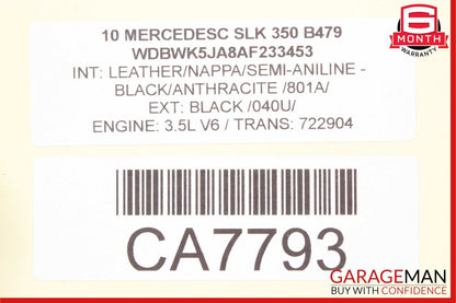 03-12 Mercedes SLK350 SL500 Anti Theft Alarm Signal Computer Control Module Unit