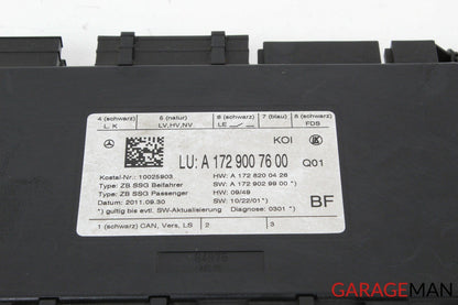 12-14 Mercedes W218 CLS500 Front Right Passenger Side Seat Control Module Unit