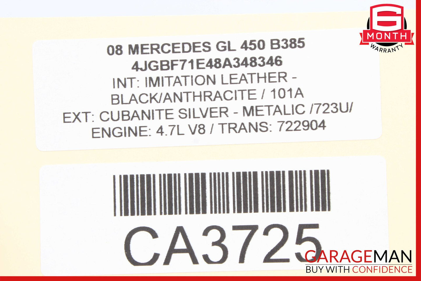 06-12 Mercedes X164 GL450 GL550 3rd Row Seat Folding Power Switch Button OEM