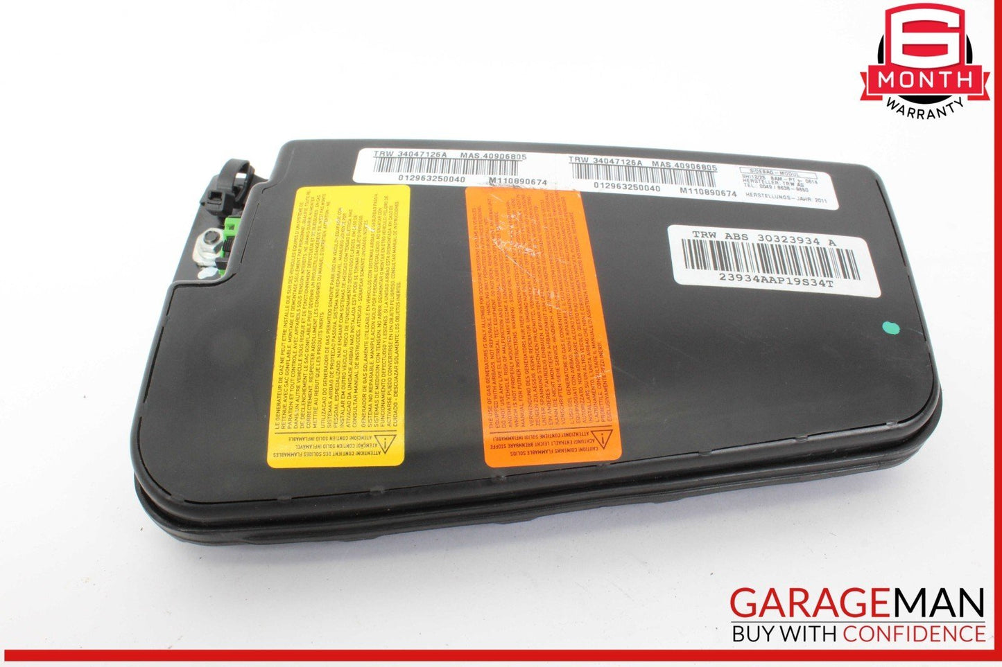 08-14 Maserati GranTurismo M145 Front Right Side Seat Airbag Air Bag OEM