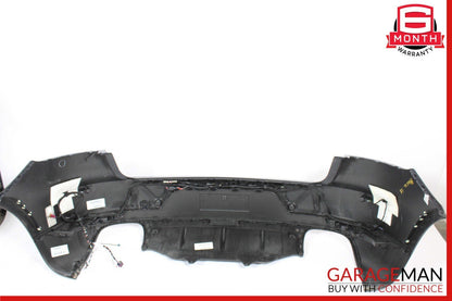 15-18 Porsche Macan 95B Rear Bumper Cover Panel Park Assist Assembly Blue OEM