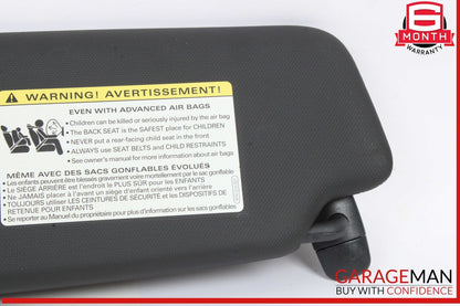 15-18 Audi Q3 Q5 Front Right Passenger Side Sun Visor Sunvisor 8K0857552 OEM