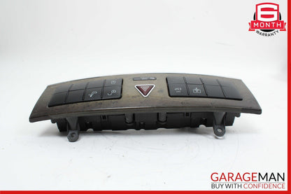 05-07 Mercedes W203 C230 C55 Dash Door Lock Hazard Light Control Switch Walnut