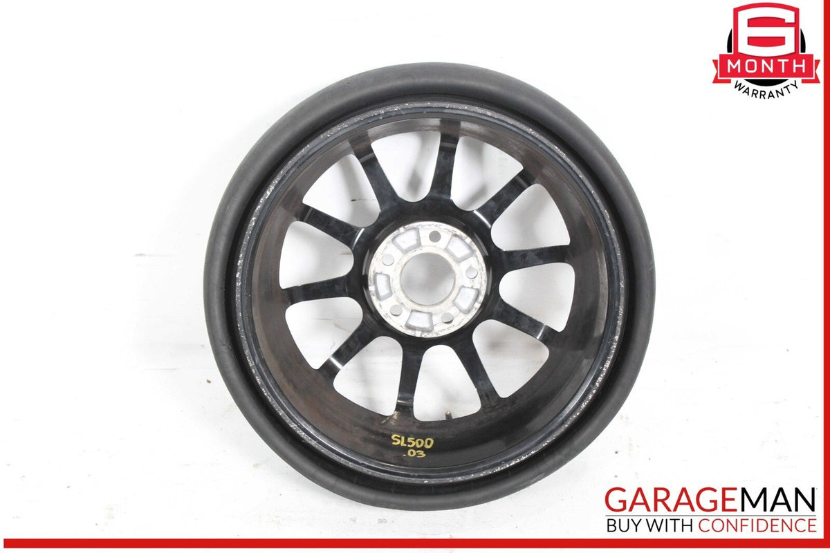 03-12 Mercedes R230 SL500 SL63 AMG Emergency Spare Tire Wheel Donut Rim 17" R17