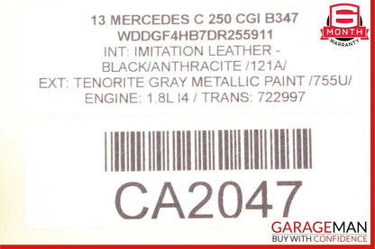 08-18 Mercedes W204 C250 C300 Rear Left Side Door Control Module 2189001401 OEM