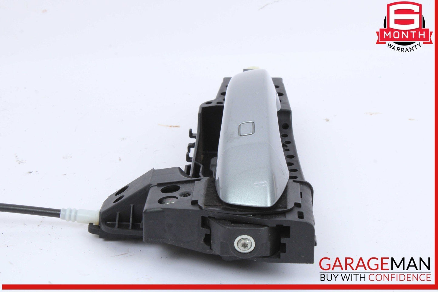 12-18 Audi A6 A7 Rear Left Driver Side Exterior Door Handle Gray 4H0837885 OEM