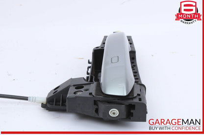 12-18 Audi A6 A7 Rear Left Driver Side Exterior Door Handle Gray 4H0837885 OEM
