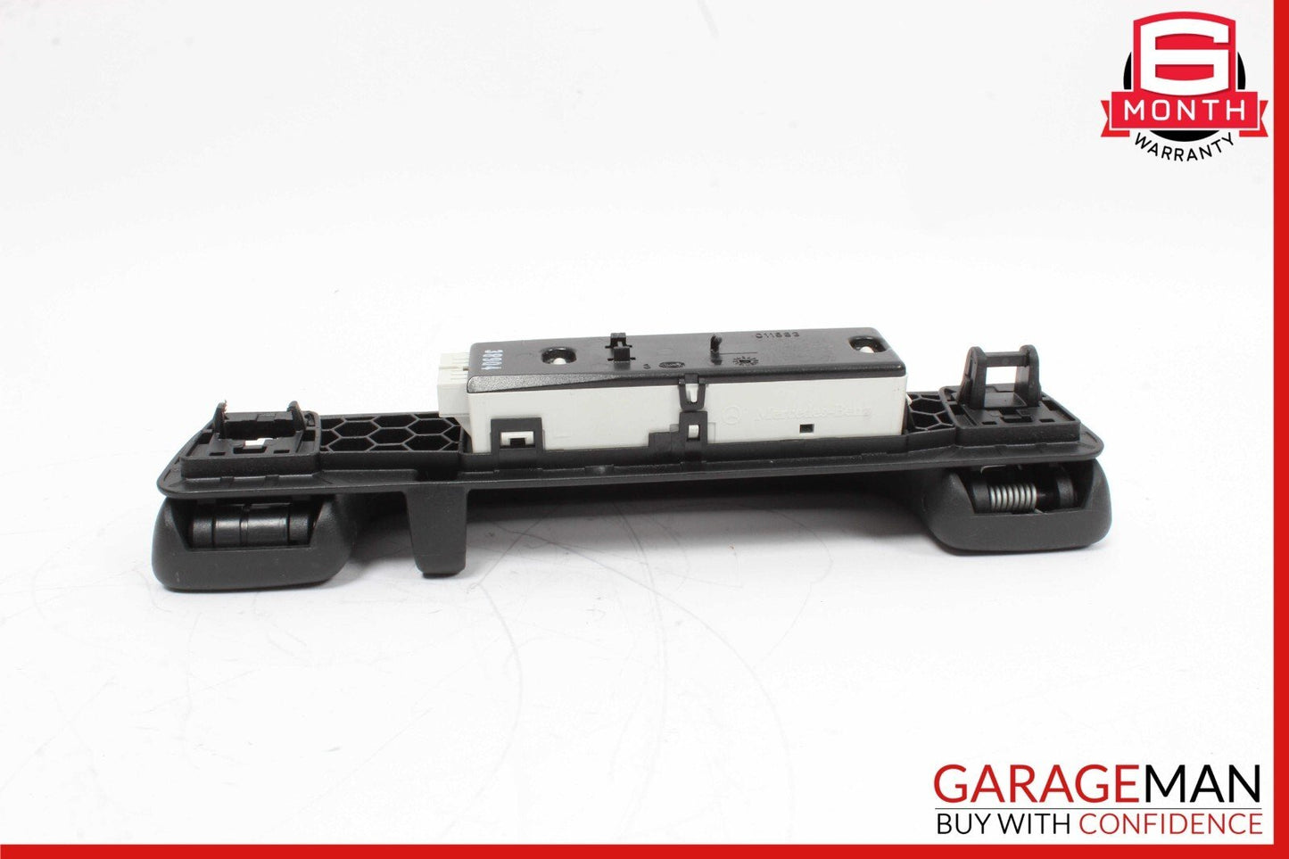 15-20 Mercedes W205 C300 Rear Left Side Roof Grab Handle w/ Lamp Black