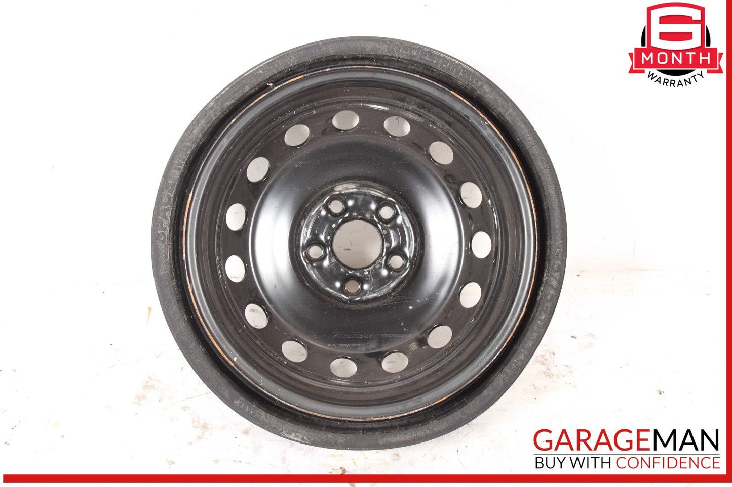 07-15 Audi Q7 Emergency Spare Wheel Rim Tire 6.5 x 18 H2 ET53 OEM