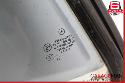 07-14 Mercedes W216 CL63 CL550 Rear Right Side Door Quarter Window Auto Glass