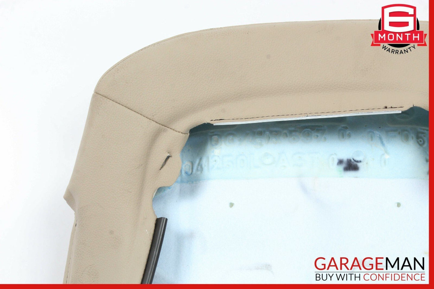 08-11 Mercedes W204 C300 C350 Front Left Side Top Upper Seat Cushion Brown