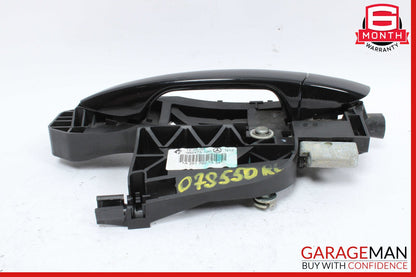 07-13 Mercedes W221 S550 S63 AMG Rear Left Side Exterior Door Handle Black OEM