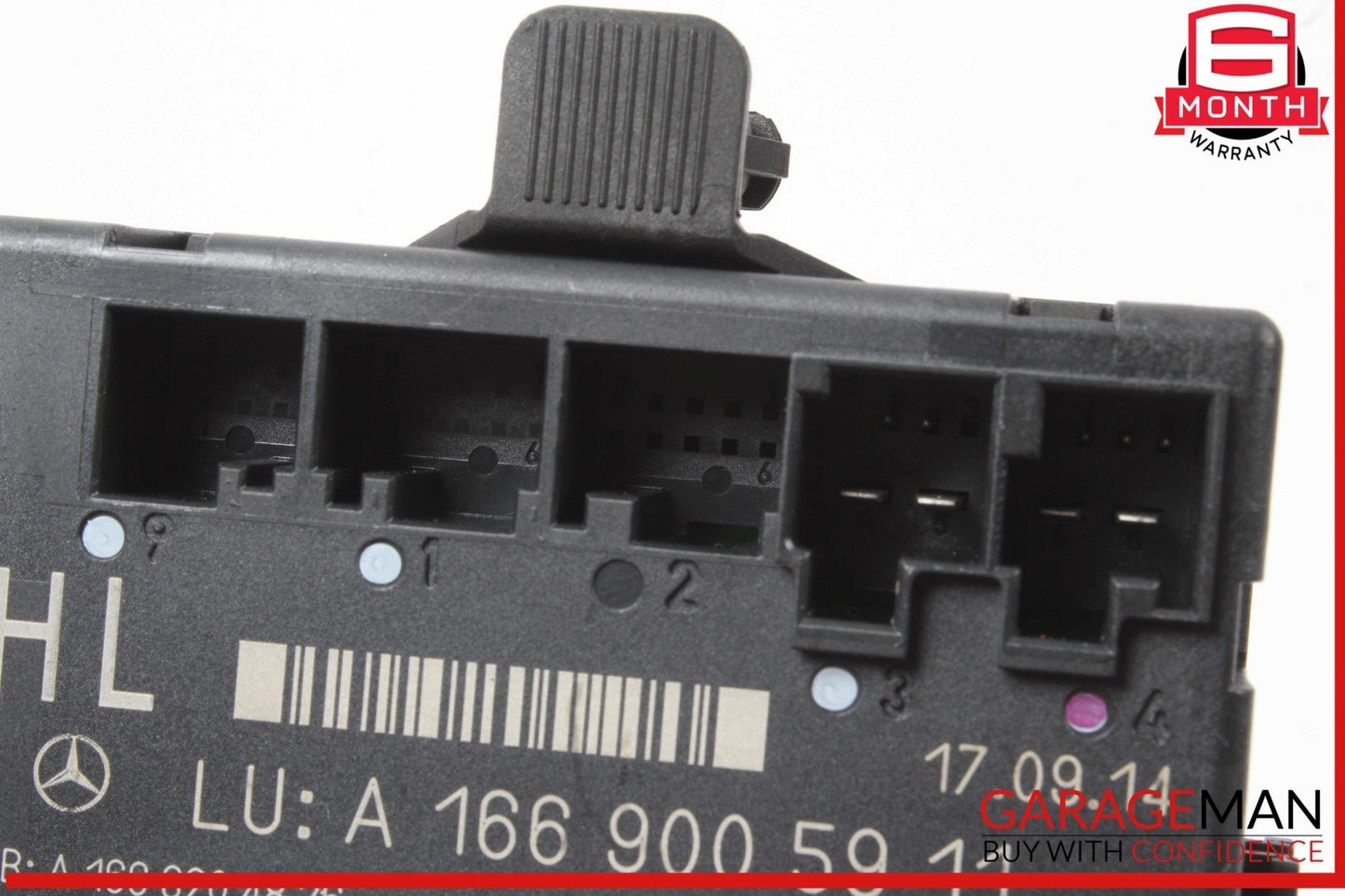 12-20 Mercedes W166 ML350 4MATIC Rear Left Driver Side Door Control Module Unit
