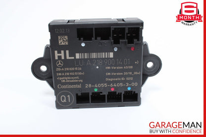 08-18 Mercedes W204 C250 E550 CLS550 Rear Left Side Door Control Module OEM