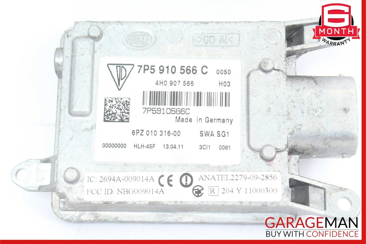 11-17 Porsche Cayenne 958 Rear Left Side Blind Spot Sensor Control Module Unit