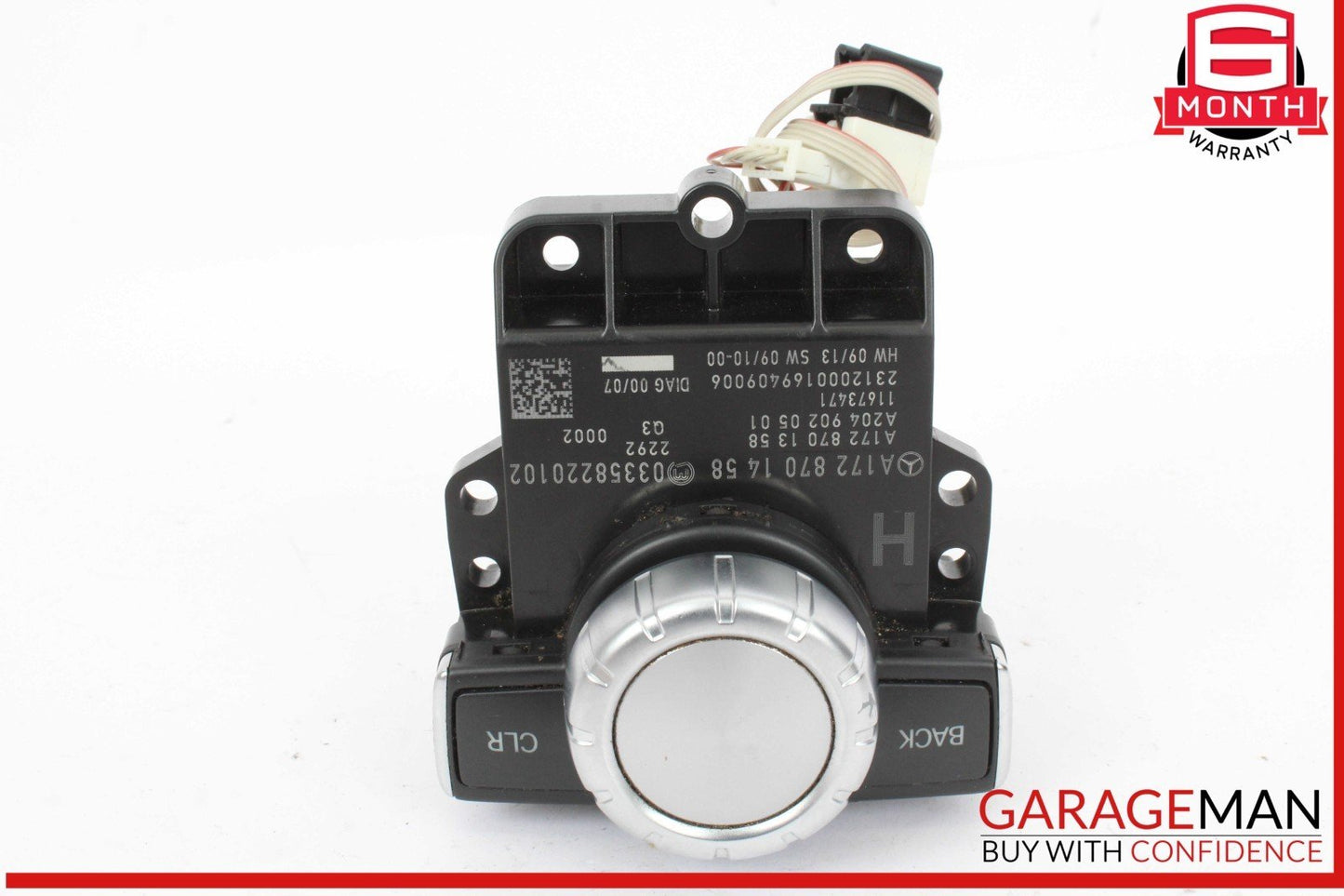 12-16 Mercedes R172 SLK250 Console Head Unit Controller Knob Multi Switch OEM