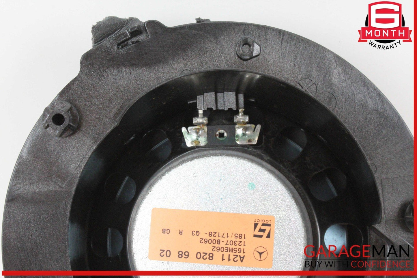 07-09 Mercedes W211 E320 Rear Right & Left Side Door Audio Speakers Set of 2 OEM