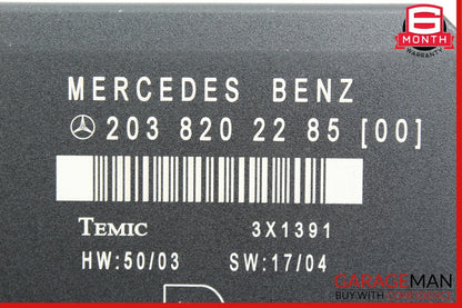 01-07 Mercedes W203 Ð¡280 C240 Rear Right Door Control Module 2038202285 OEM