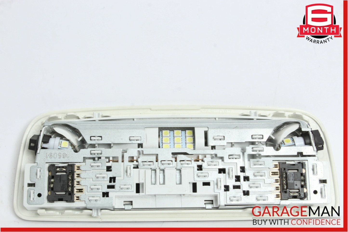 08-14 Mercedes W204 C300 Rear Overhead Dome Light Lamp Reading Map Black