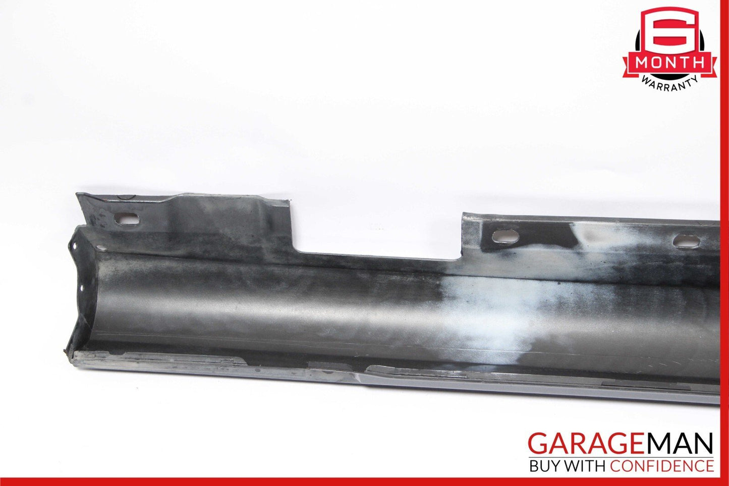 08-14 Mercedes W204 C300 AMG Sport Sedan Left Side Skirt Rocker Moulding Gray