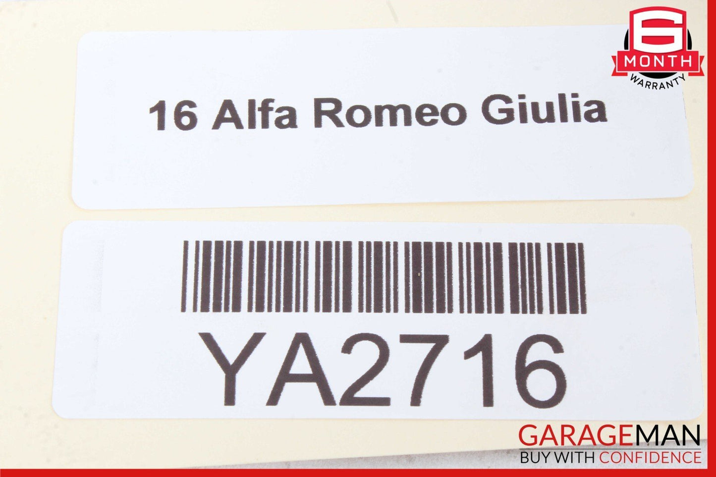 14-19 Alfa Romeo Giulia Rear Right or Left Side Door Audio Sound Speaker OEM