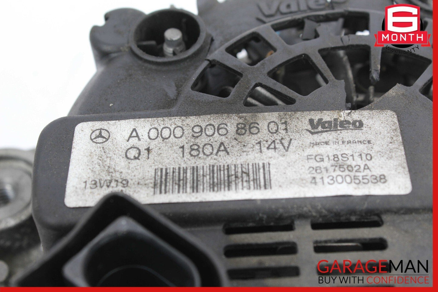 11-20 Mercedes W218 CLS550 SL550 Engine Generator Alternator 180 Amp OEM
